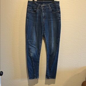 G-Star Indigo Cropped Jeans